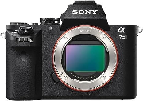 Sony Alpha 7 II E-mount interchangeable lens mirrorless camera with full frame sensor