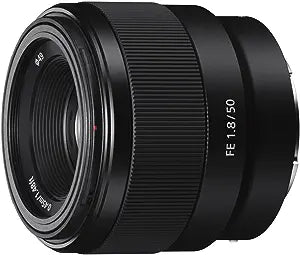 Sony - FE 50mm F1.8 Standard Lens (SEL50F18F), Black